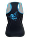 Women's Redfish Outline Performance Tank - KnottyTails