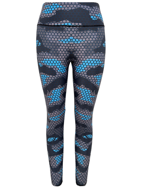 Digital Camo Performance Leggings for Women Fishing Apparel with UPF50+ Protection