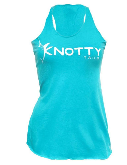 KnottyTails Women's Tri-Blend Racerback Tank Top - KnottyTails
