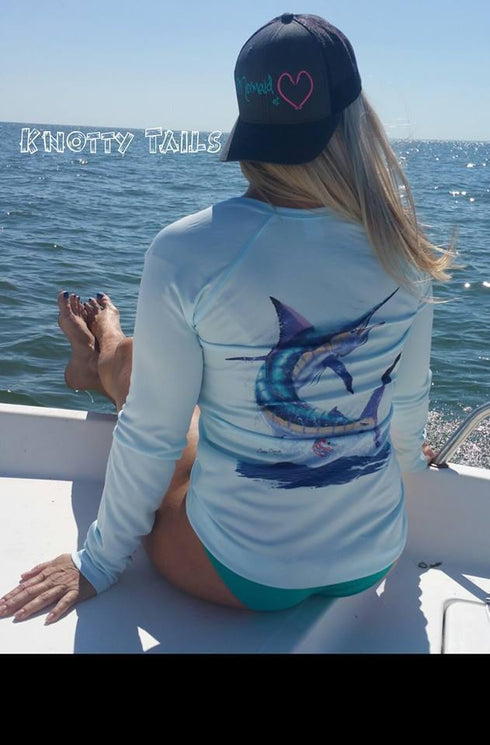 Women's Marlin Performance Shirt - KnottyTails