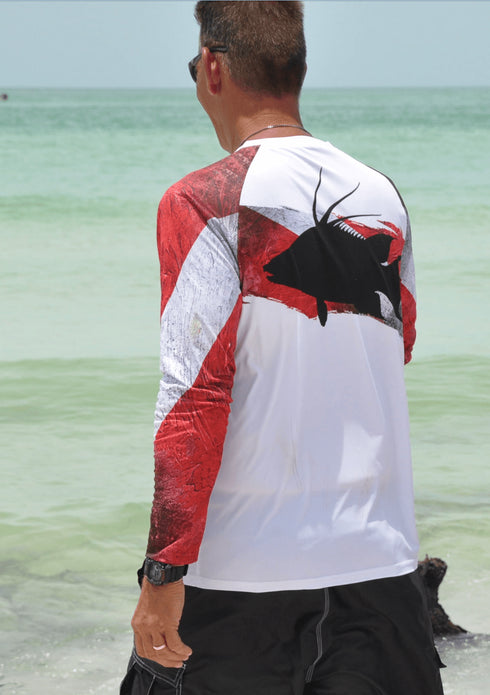 Men's Long Sleeve Hogfish Diving Performance Shirt - KnottyTails