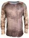 Mens Brown Redfish Performance Shirt - KnottyTails