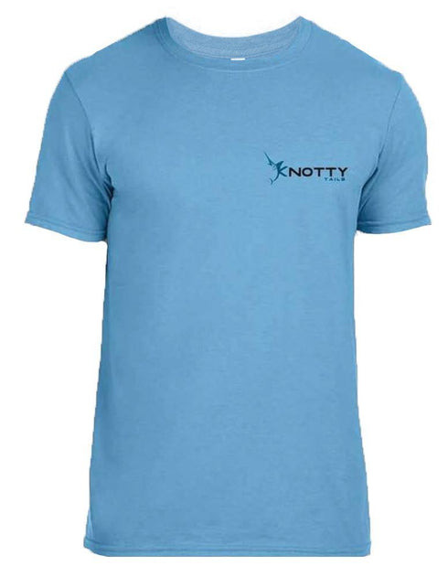 Men's Redfish & Crab Crew Neck Tee - KnottyTails
