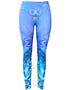 Ocean Tide Performance Leggings for Outdoor Activities - Quick-Dry Comfort