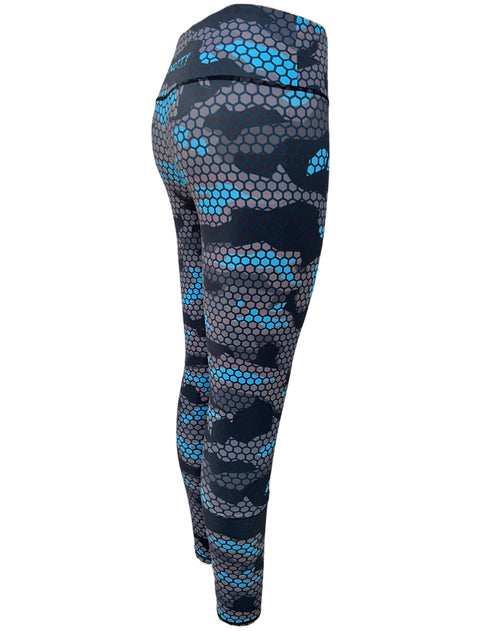 Digital Camo Performance Leggings for Women Fishing Apparel with UPF50+ Protection