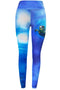 Women's Sea Turtle Full-Length Sun Protective Performance Leggings - KnottyTails