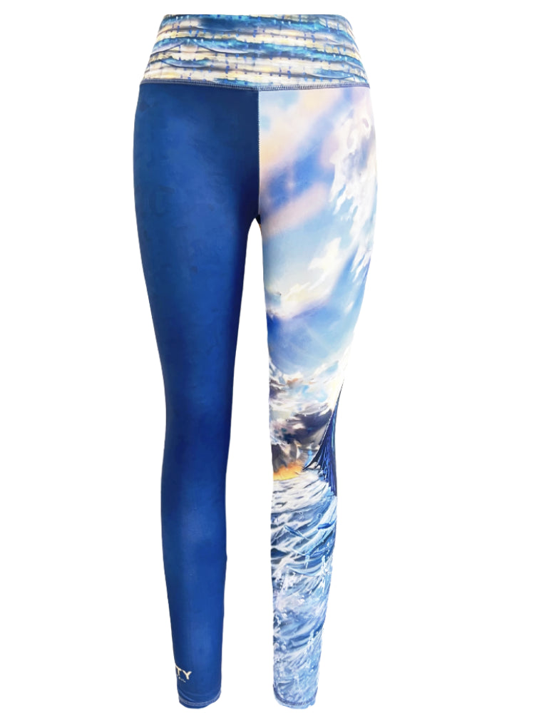 Women's Active Wear Fishing Leggings – KnottyTails